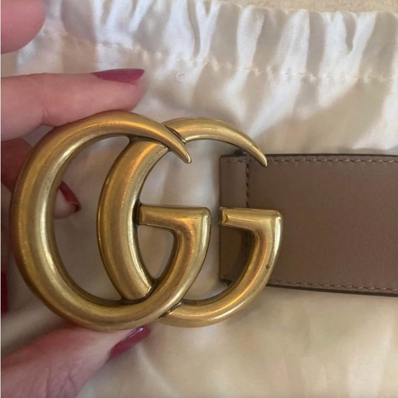 Gucci belt dusky pink size 65-85 - Picture 8 of 12